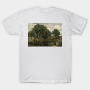 Forest of Fontainebleau by Jean-Baptiste-Camille Corot T-Shirt